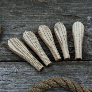 Set of 5 Universal Ash Wood Handles