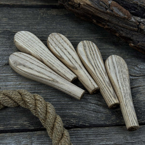 Set of 5 Universal Ash Wood Handles