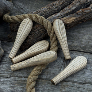 Set of 5 Universal Ash Wood Handles