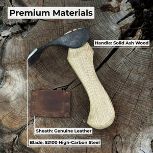 Small Adze with Straight (Flat) Blade, 5.5 cm (2.2 in)