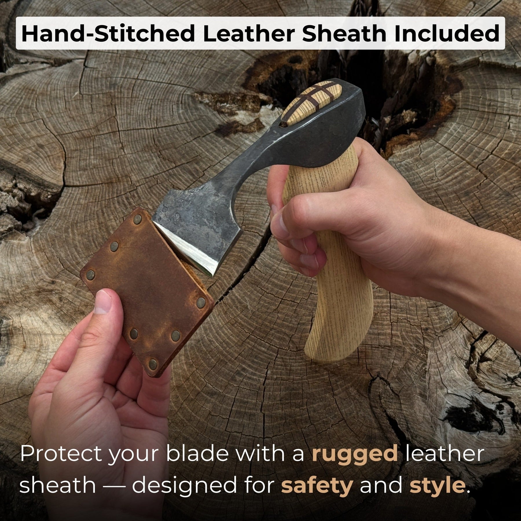 Small Adze with Straight (Flat) Blade, 5.5 cm (2.2 in)