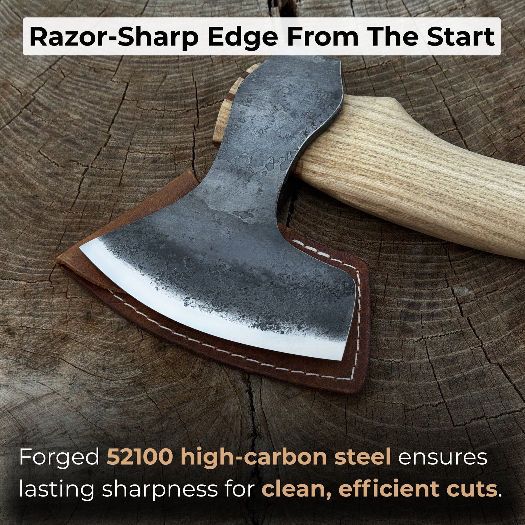Small Carving Axe, 0.54 kg (1.19 lbs)