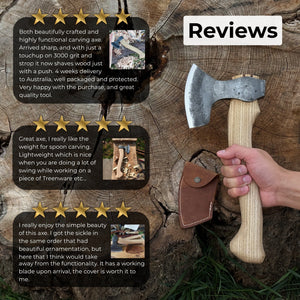 Small Carving Axe, 0.54 kg (1.19 lbs)