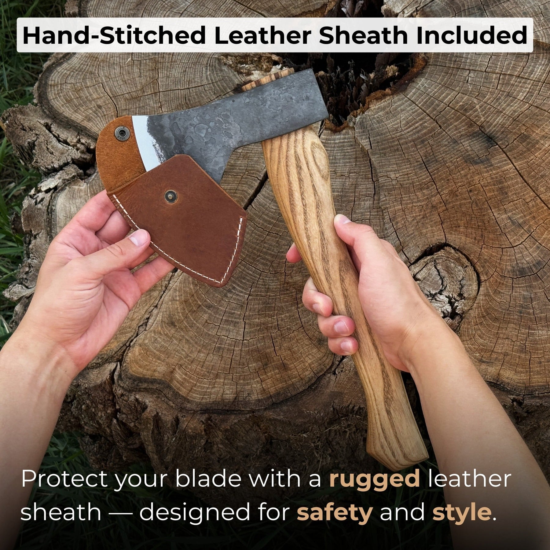 Small Carving Axe, 0.7 kg (1.54 lb)