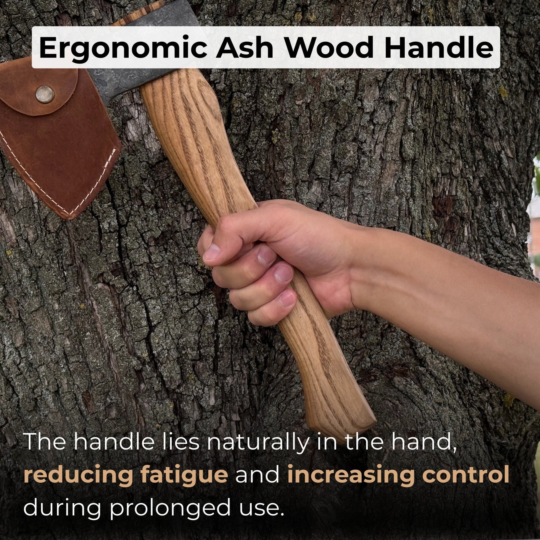 Small Carving Axe, 0.7 kg (1.54 lb)