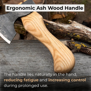 Small Carving Axe with Belt Loop, 0.47 kg (1 lb)