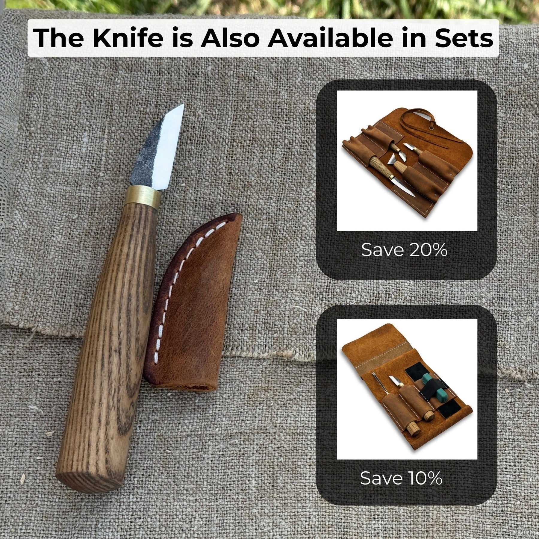 Small Chip Carving Knife, 3.5 cm (1.38 inches)
