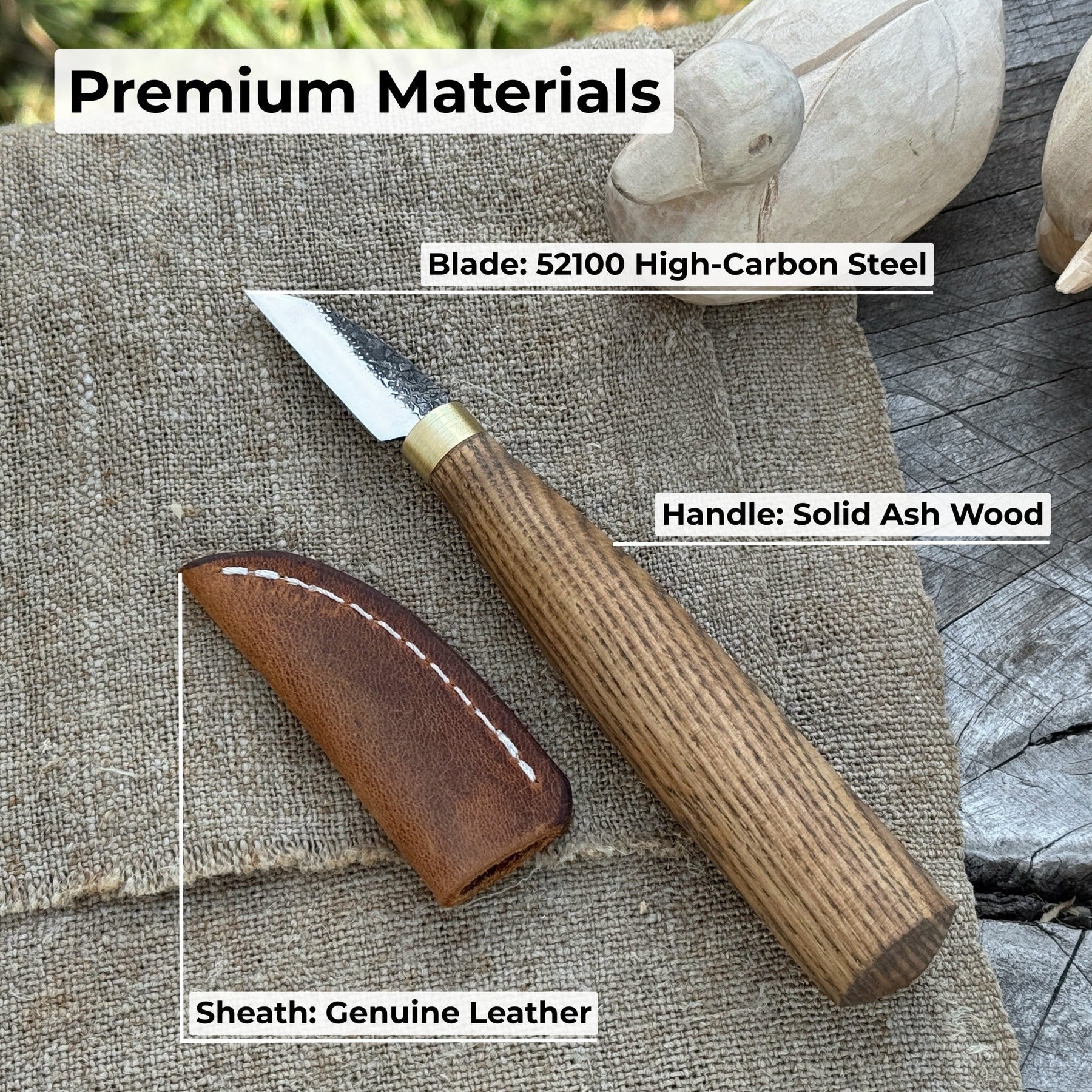 Small Chip Carving Knife, 3.5 cm (1.38 inches)