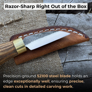 Small Chip Carving Knife, 3.5 cm (1.38 inches)