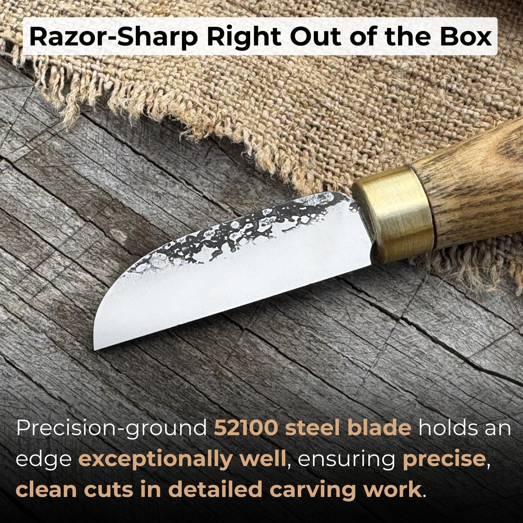 Small Chip Carving Knife, 4 cm (1.57 inches)