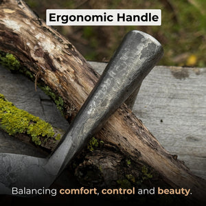Small Sickle with Forged Handle, 9 cm (3.54 inches)