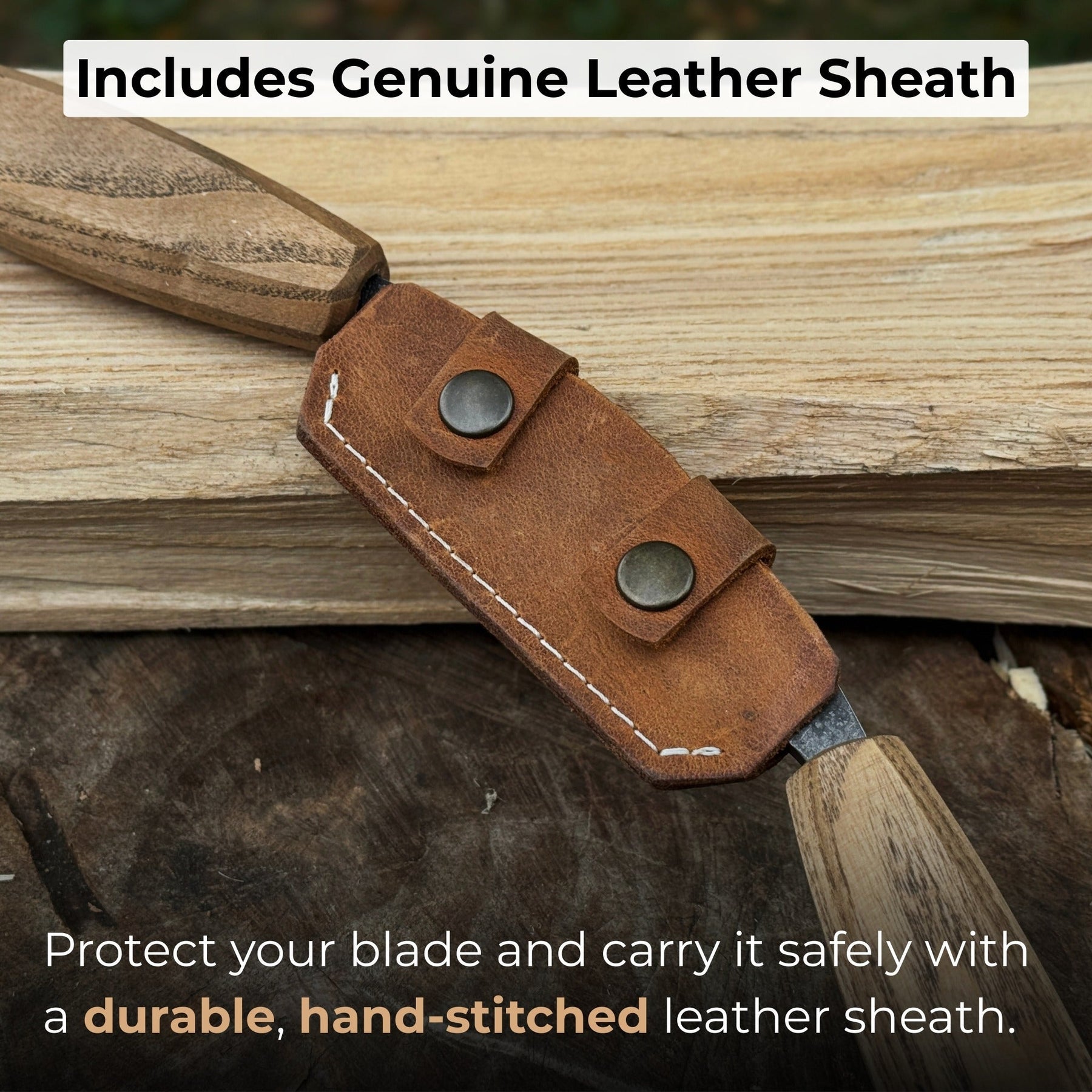 Small Straight Drawknife, 8.5 cm (3.3 inches) Cutting Edge