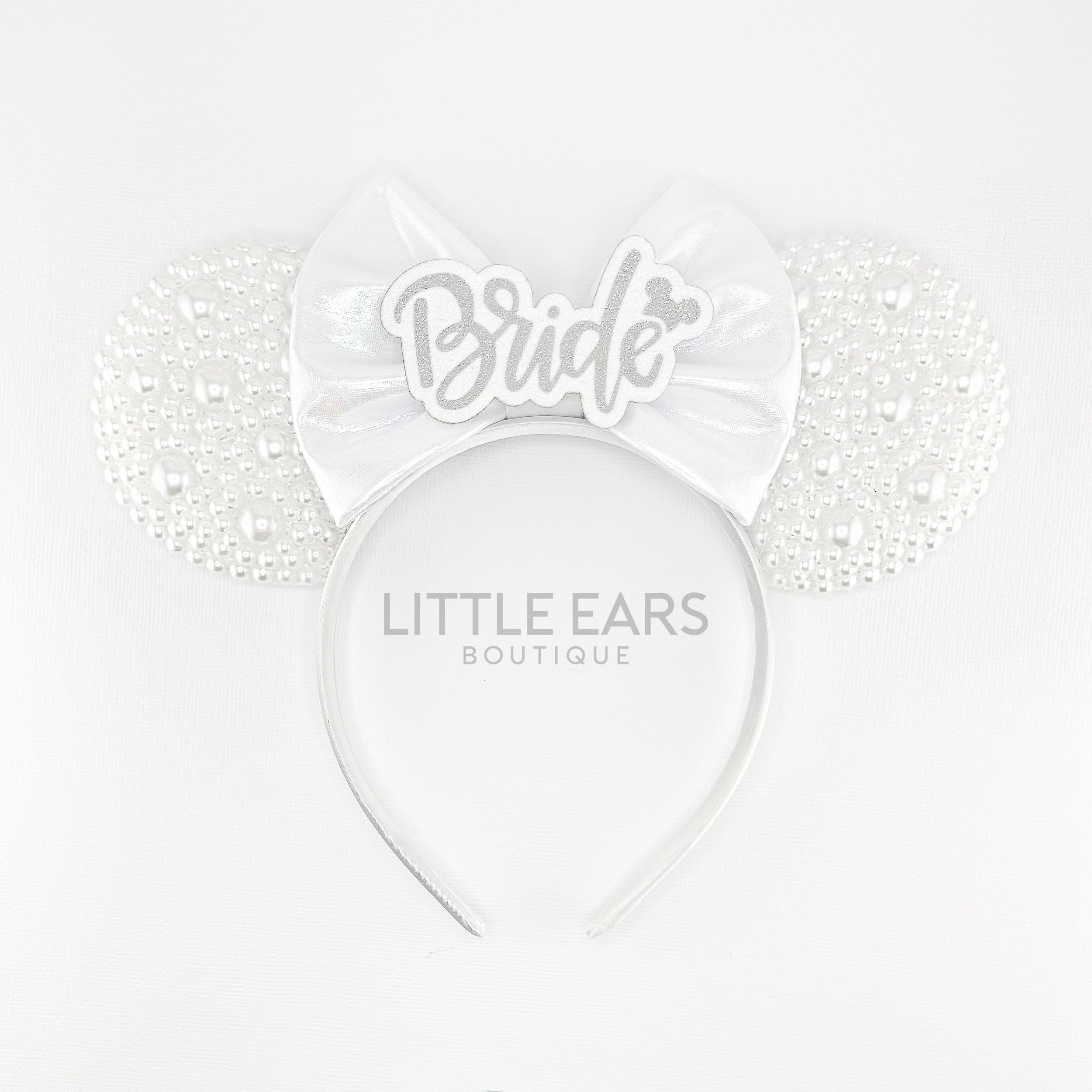 Sparkle Bride Mickey Ears