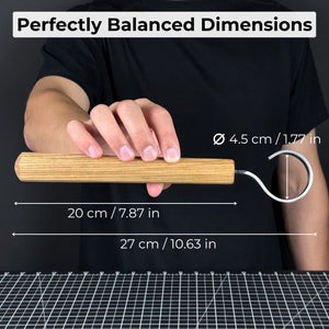 Spoon Carving Hook Knife, ⌀ 4.5 cm (1.77 inches)