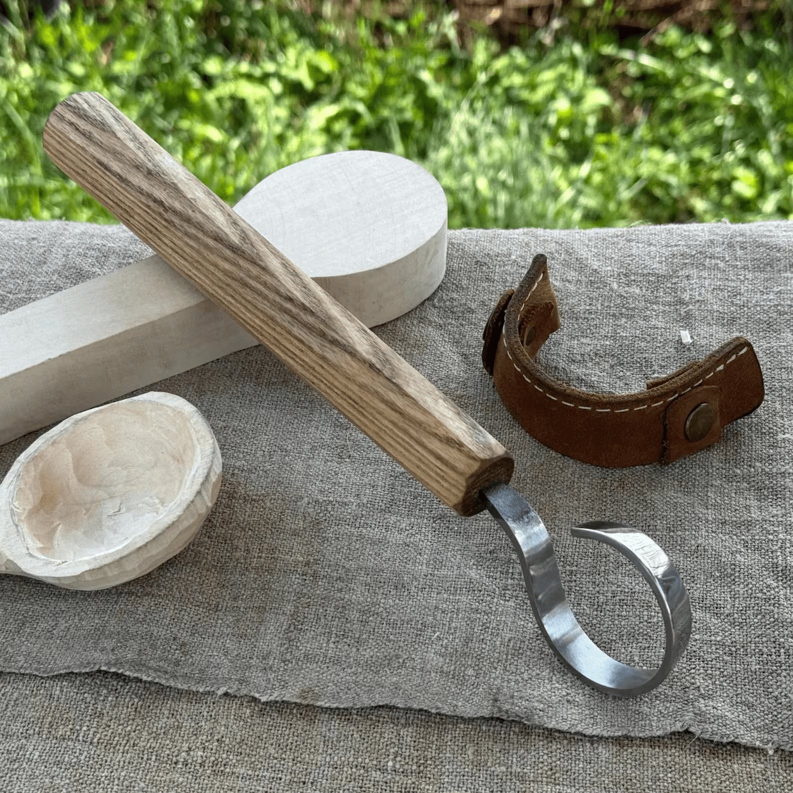 Spoon Carving Hook Knife, ⌀ 4.5 cm (1.77 inches)
