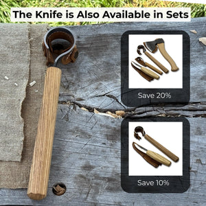 Spoon Carving Hook Knife, ⌀ 4.5 cm (1.77 inches)