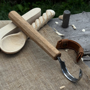 Spoon Carving Hook Knife – Large Radius Curve 5.5 cm (2.17 inches)