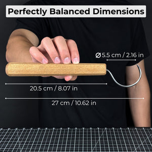 Spoon Carving Hook Knife – Large Radius Curve 5.5 cm (2.17 inches)