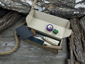 Spoon Carving Kit – Complete Starter Set with Wood, Tools & Accessories – Perfect Gift for Beginners & Hobbyists