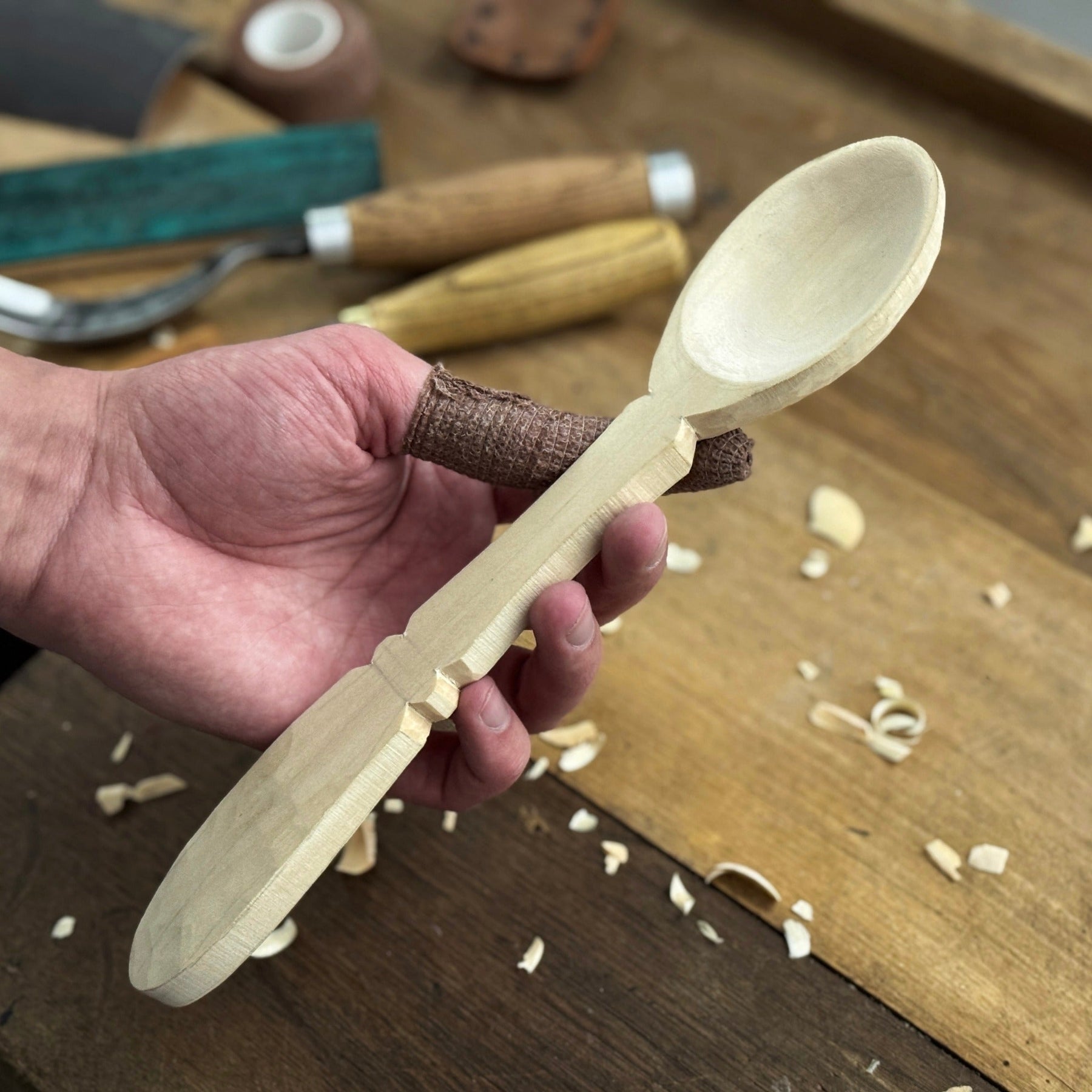 Spoon Carving Kit - Complete Starter Whittling Kit for Beginners Adults, Teens, and Kids