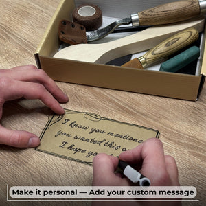 Spoon Carving Kit - Complete Starter Whittling Kit for Beginners Adults, Teens, and Kids