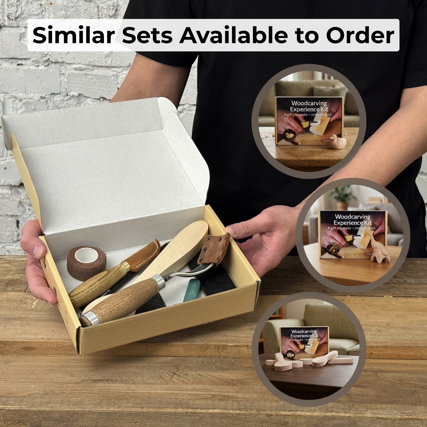 Spoon Carving Kit - Complete Starter Whittling Kit for Beginners Adults, Teens, and Kids