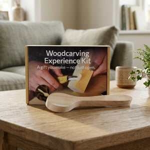 Spoon Carving Kit - Complete Starter Whittling Kit for Beginners Adults, Teens, and Kids
