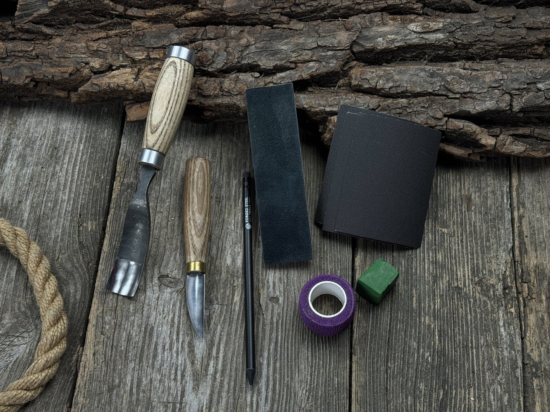 Spoon Carving Kit – DIY Wood Carving Set with Tools & Spoon Blanks for Starters