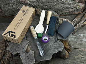 Spoon Carving Kit – Starter Carving Set for Hobbyists, Teens, Adults & Beginners