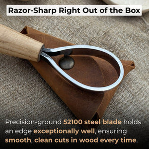 Spoon Carving Scorp Knife, ⌀3.5 cm (1.4 inches)