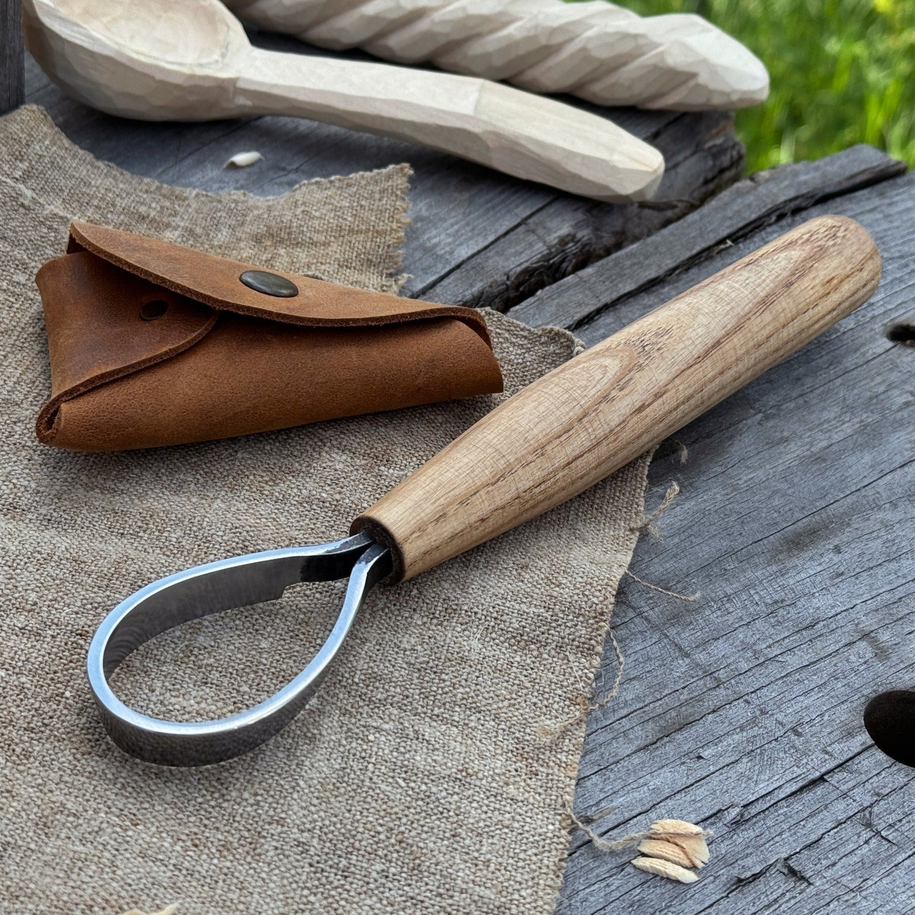 Spoon Carving Scorp Knife, ⌀3.5 cm (1.4 inches)