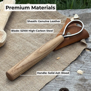Spoon Carving Scorp Knife, ⌀3.5 cm (1.4 inches)