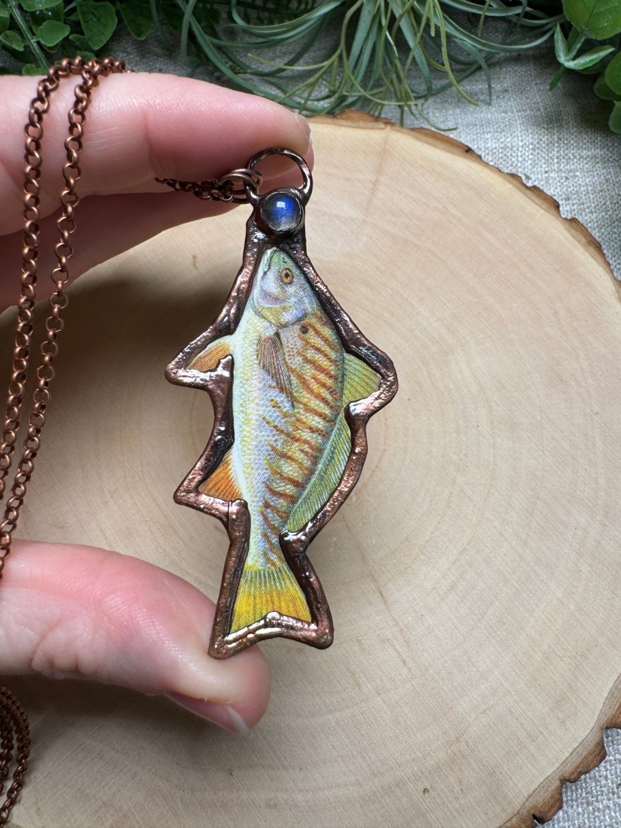 Spot and Labradorite Necklace