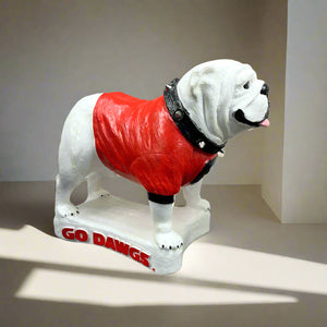 Georgia Bulldogs Standing UGA Mascot Table Top Sculpture