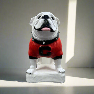 Georgia Bulldogs Standing UGA Mascot Table Top Sculpture
