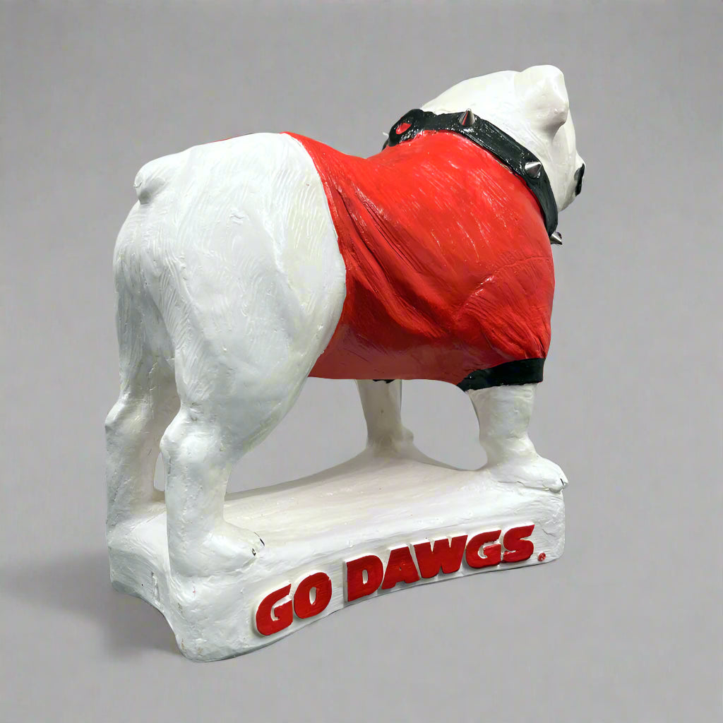 Georgia Bulldogs Standing UGA Mascot Table Top Sculpture
