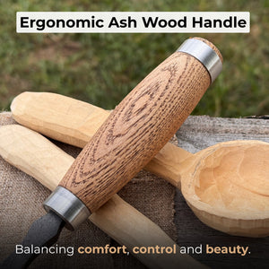 Straight Gouge (Rounded Chisel), 10 - 45 mm (0.4 - 1.8 inches)