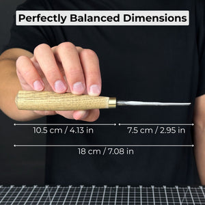 Straight Wood Carving Gouge, 5 - 12 mm (0.20 - 0.47 inches)