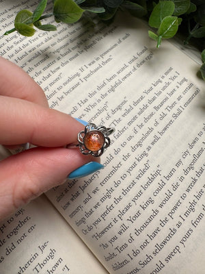 Sunstone Adjustable Ring