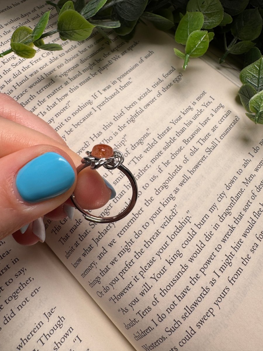 Sunstone Adjustable Ring