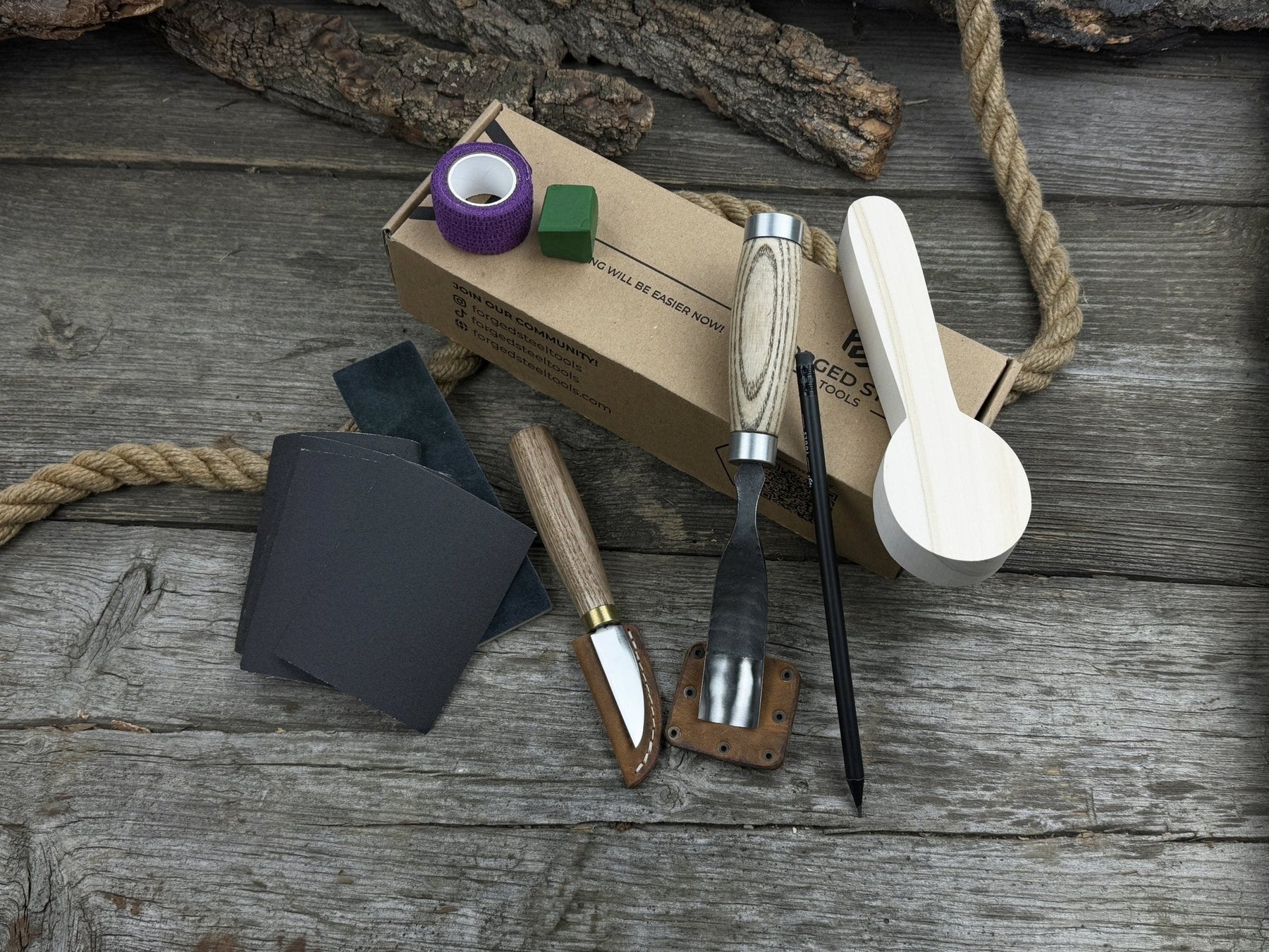 The Perfect Spoon Carving Kit for Beginners