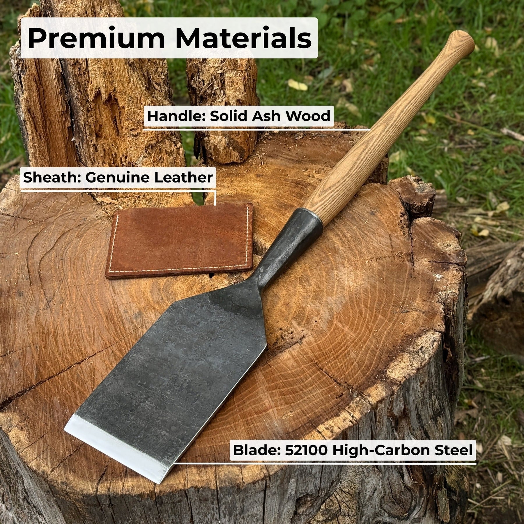 Timber Framing Sliсk Chisel, 20 - 100 mm (0.8 - 3.9 inches)