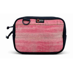 TrailHound Fanny Pack - Firehose Edition by Recycled Firefighter, handmade leather goods detail photo 4
