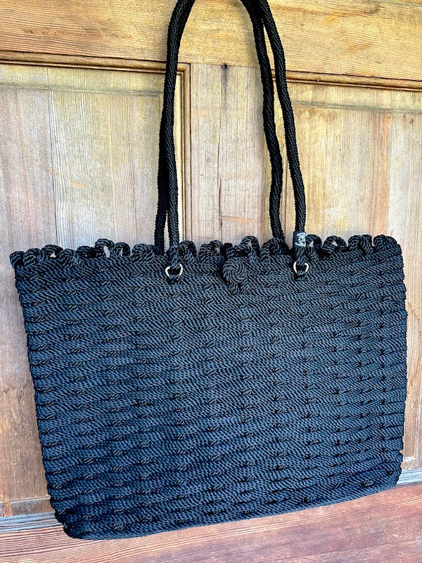 Travel Bag handwoven rope bag by Nomadic State of Mind, view 15