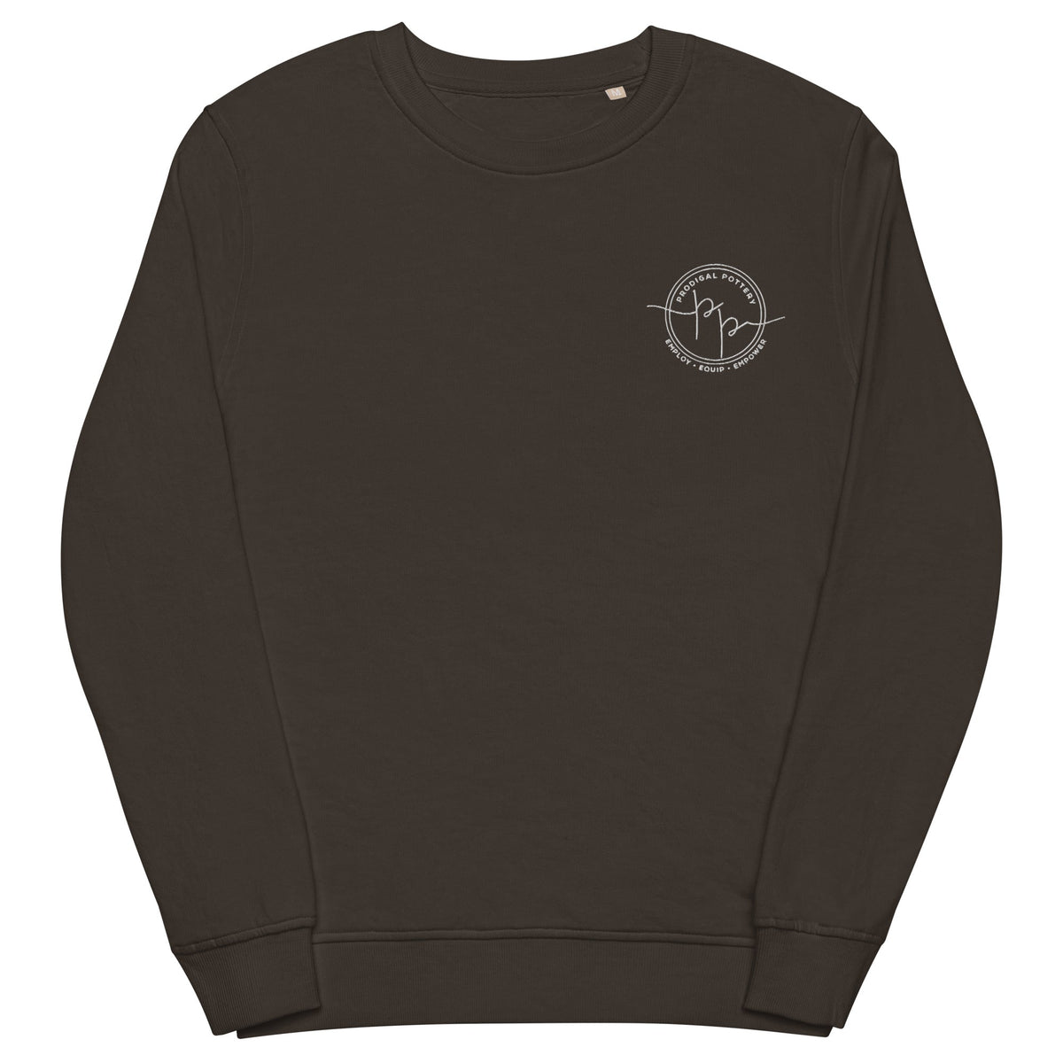 Prodigal Pottery Unisex organic sweatshirt — product view 1
