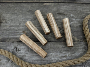Universal Wooden Handles (Set of 5), 12.5 cm (4.92 in)
