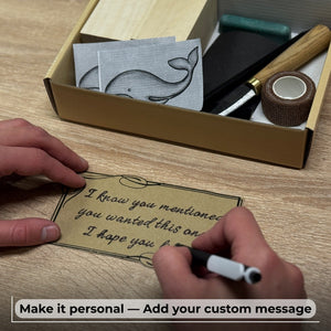 Whale Carving Kit - Complete Starter Whittling Kit for Beginners, Adults, Teens, and Kids
