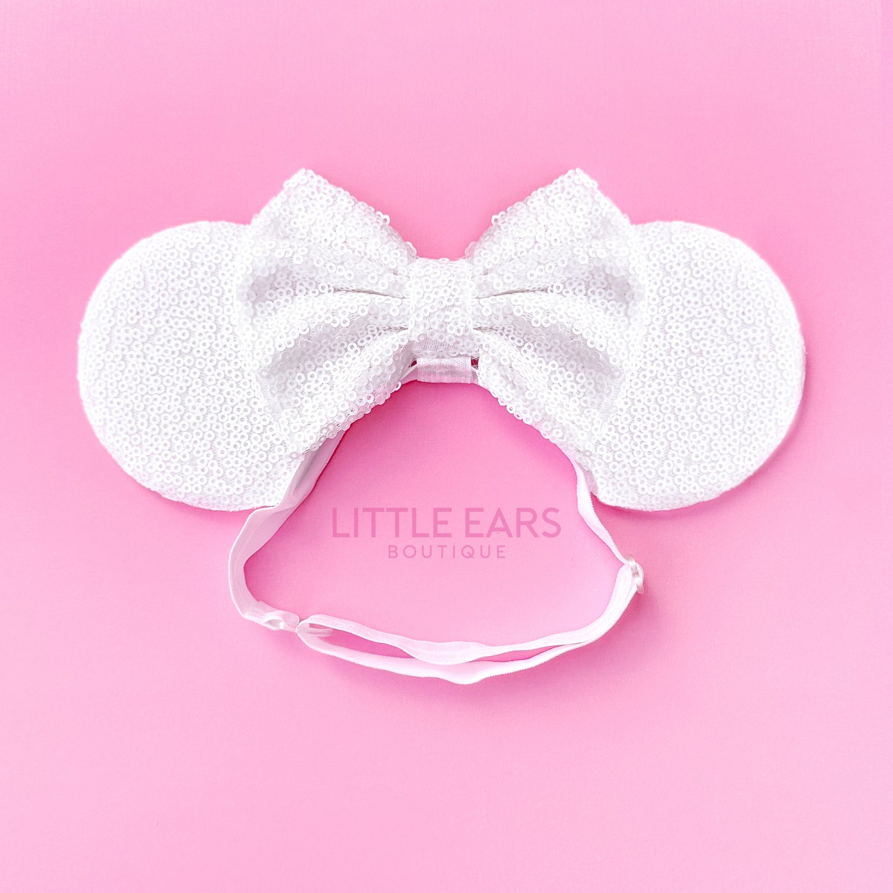 White Baby Mickey Ears look