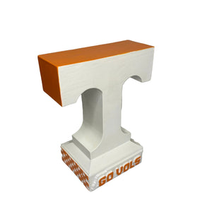 Tennessee Volunteers Mini Power T Table Top Centerpiece Sculpture