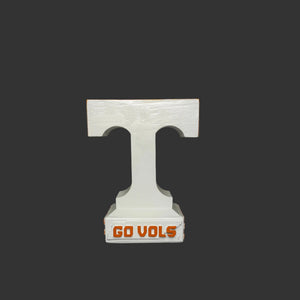 Tennessee Volunteers Mini Power T Table Top Centerpiece Sculpture